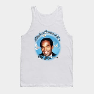 Died an Innocent Man Tank Top